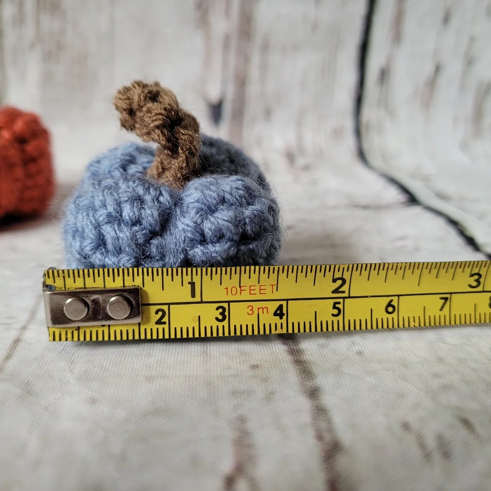 Crochet Mini Pumpkin Decor Set
